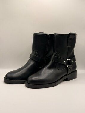 Dolce Vita Women's Black Pondo Harness Strap Boot Sz 8
